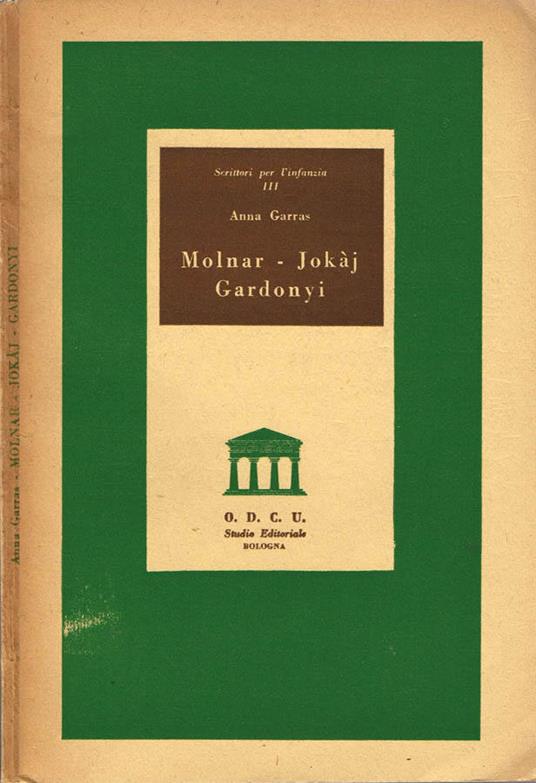 Molnar - Jokàj - Gardonyi - copertina