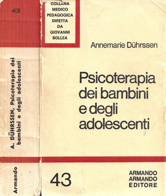 Psicoterapia dei bambini e degli adolescenti - copertina