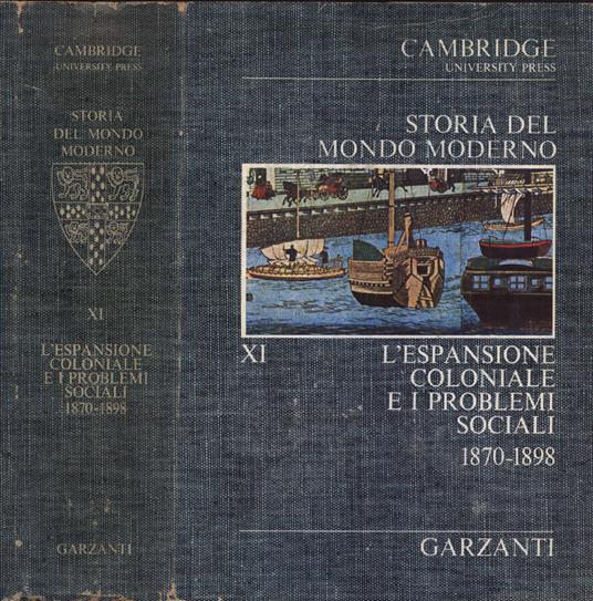 Storia del mondo moderno Vol. XI - copertina