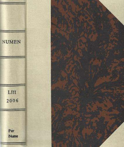 Numen Vol. 53 - copertina