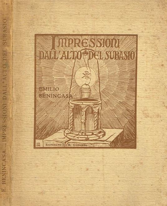 Impressioni dall'alto del subasio - copertina