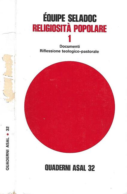 Religiosità popolare 1 - copertina