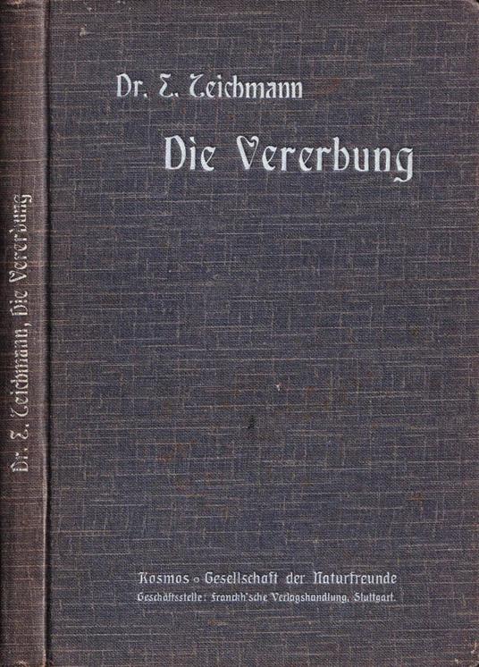 Die Vererbung - copertina