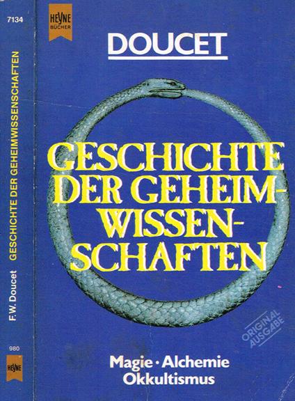 Geschichte der geheimwissenschaften - copertina