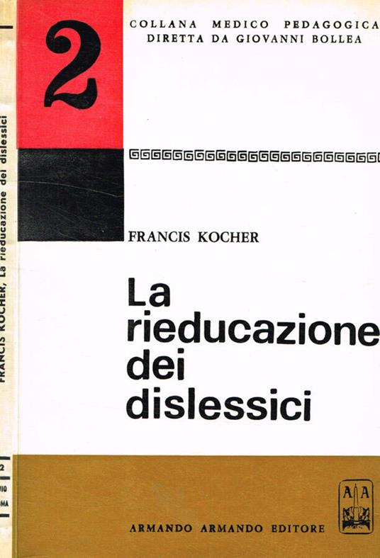 La rieducazione dei dislessici - copertina