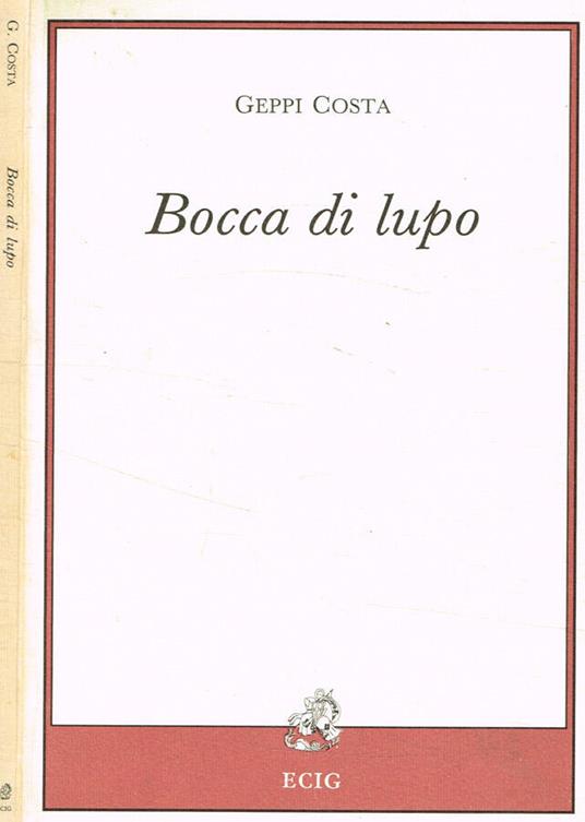 Bocca di lupo - copertina