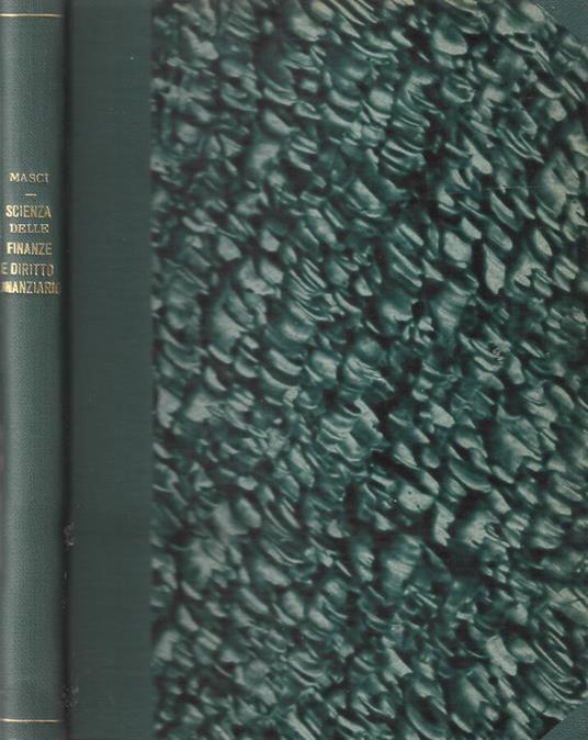 Corso di scienza delle finanze e diritto finanziario Vol. II - copertina