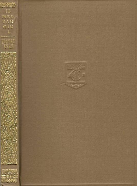 Il messaggio di Inayat Khan - copertina