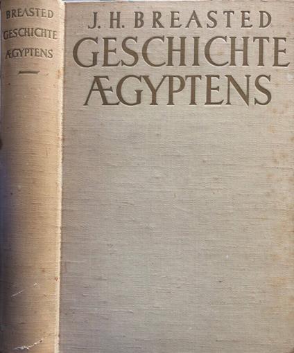 Geschichte aegyptens - copertina