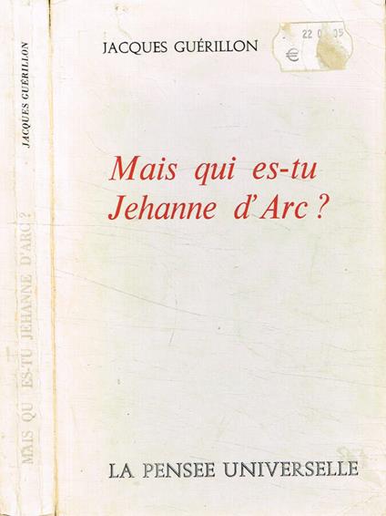Mais qui es-tu Jehanne d'Arc? - copertina