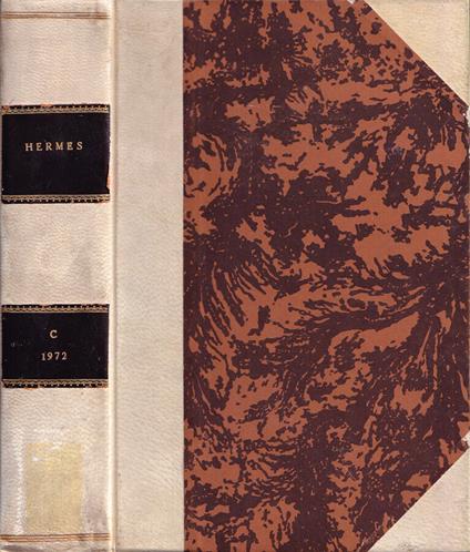 Hermes, volume C, 1972 - copertina