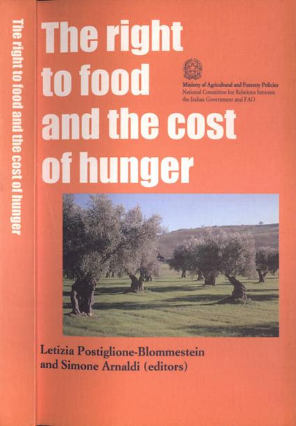 The right to food and the cost of hunger - copertina