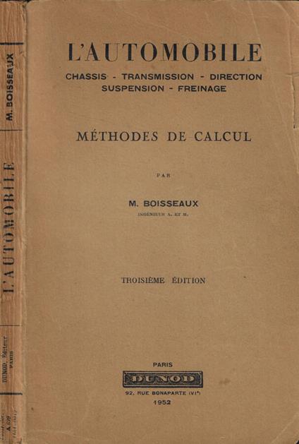 L' automobile - copertina