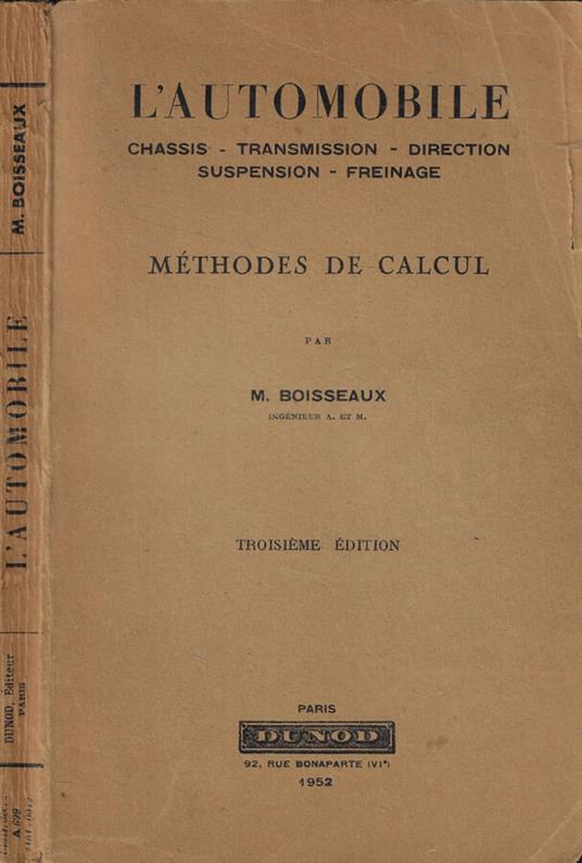 L' automobile - copertina