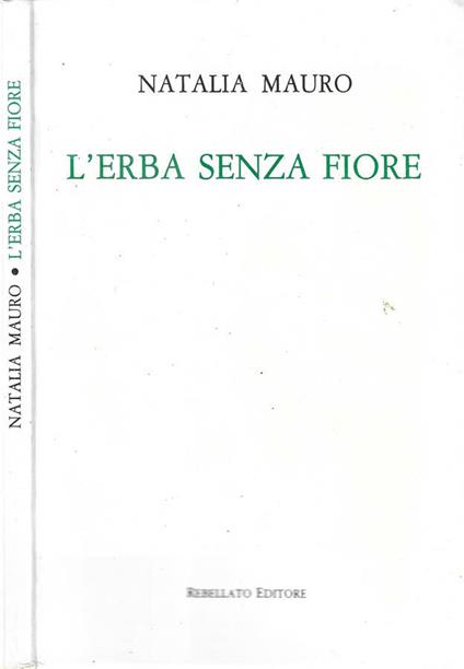 L' erba senza fiore - copertina