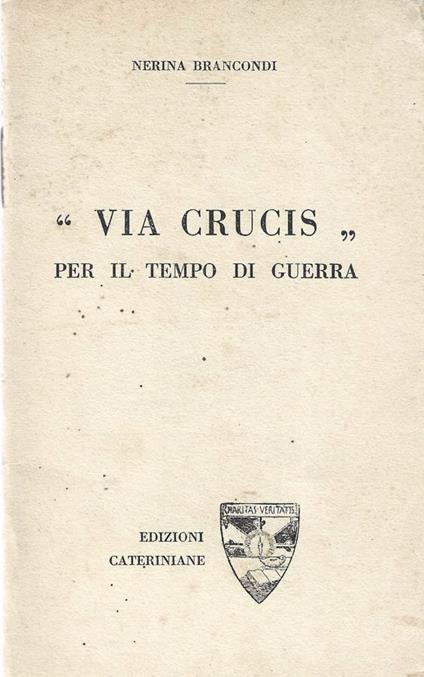Via Crucis per il tempo di guerra - copertina