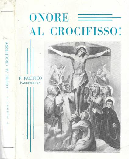 Onore al crocifisso! - copertina