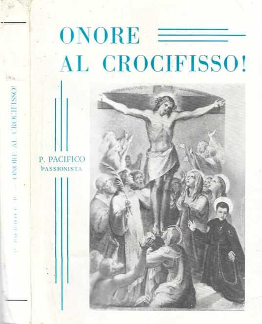 Onore al crocifisso! - copertina
