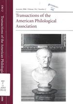 Transactions of the American Philological Association. Volume 136/2 - 2006