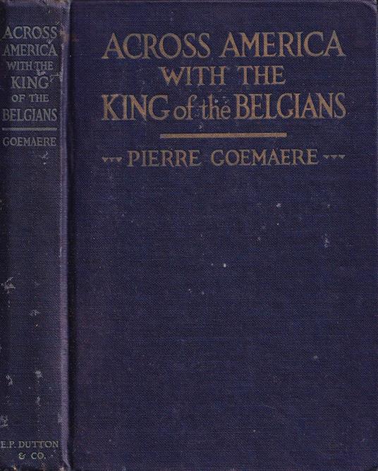 Across America with the king of the Belgians - copertina