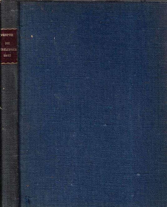 Die Nibelungen-sage - copertina