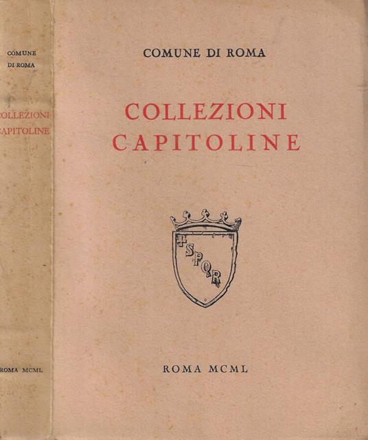 Collezioni capitoline - Settimo Bocconi - copertina