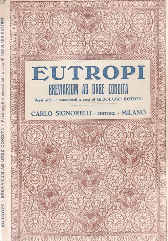 Eutropi - Gerolamo Bottoni - copertina