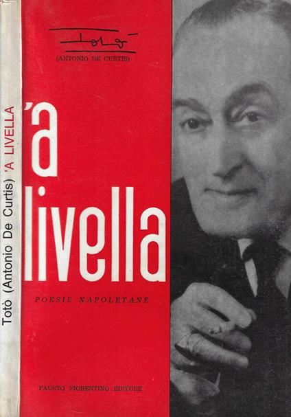 A livella - Antonio De Curtis - copertina