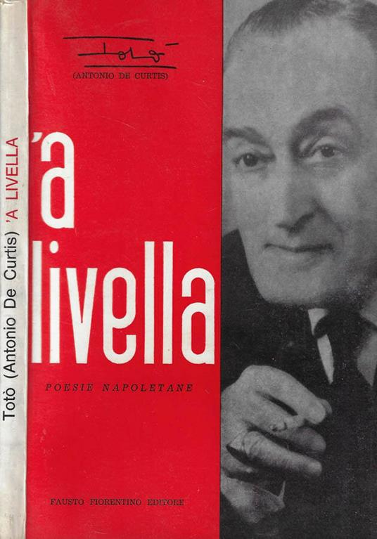 A livella - Antonio De Curtis - copertina