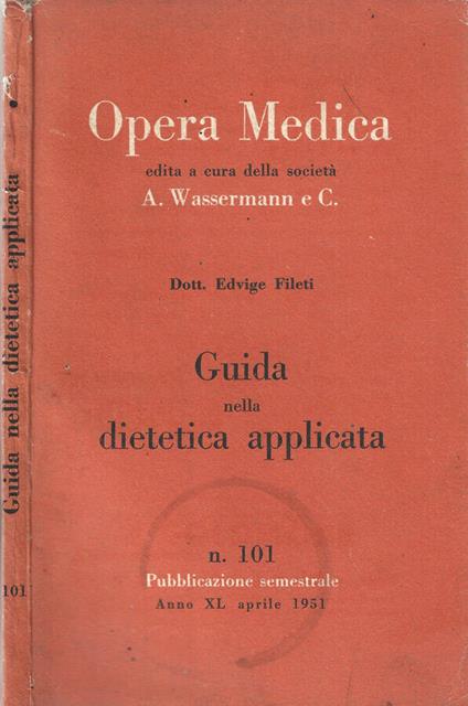 Opera medica - Edvige Fileti - copertina