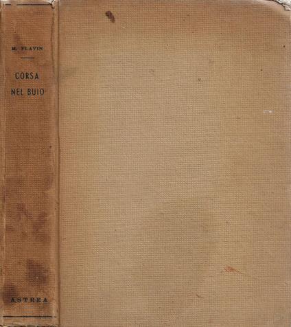 Corsa nel buio - Martin Flavin - copertina