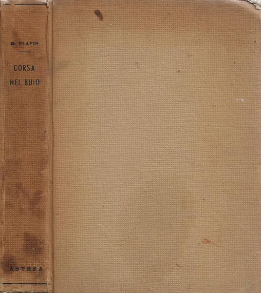 Corsa nel buio - Martin Flavin - copertina