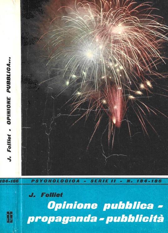 Opinione pubblica, propaganda, pubblicità - Joseph Folliet - copertina