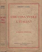 Che cosa vuole l'Italia?