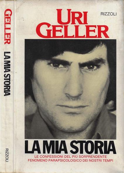 La mia storia - Uri Geller - copertina