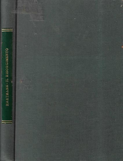 Il risorgimento - L. M. Hartmann - copertina