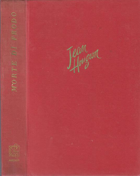 Morte di frodo - Jean Hougron - copertina