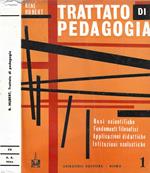 Trattato di pedagogia generale vol. I