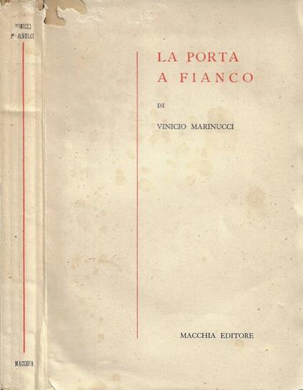 La porta a fianco - Vinicio Marinucci - copertina