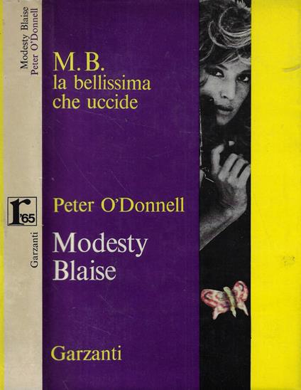 Modesty Blaise - Peter O'Donnell - copertina