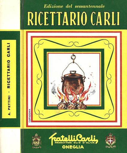 Ricettario Carli - Amedeo Pettini - copertina