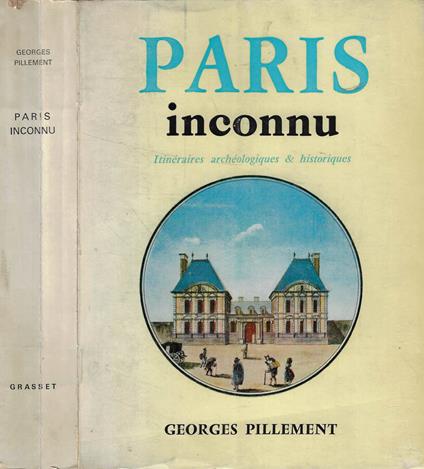 Paris inconnu - Georges Pillement - copertina