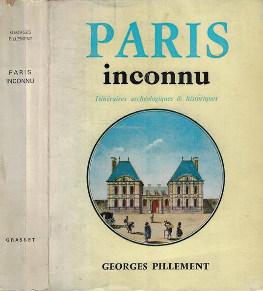 Paris inconnu - Georges Pillement - copertina