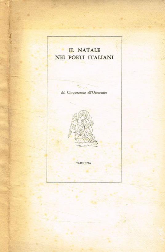 Il Natale nei poeti italiani - Piero Raimondi - copertina