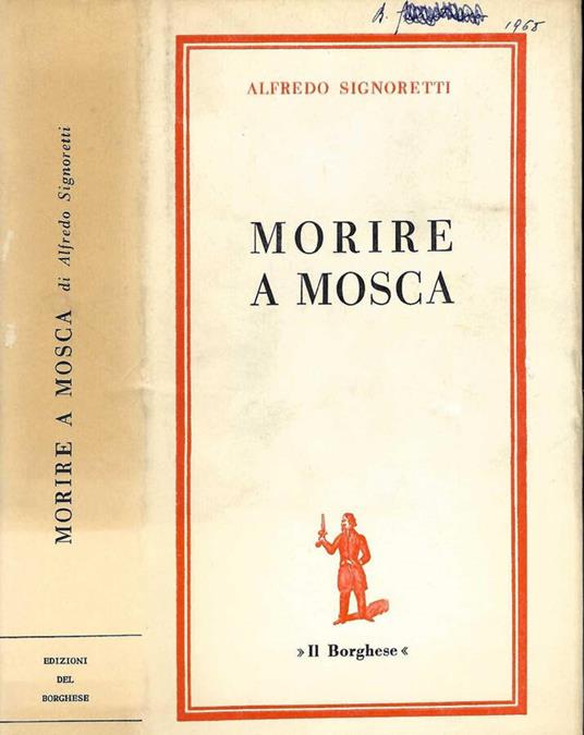 Morire a Mosca - Alfredo Signoretti - copertina