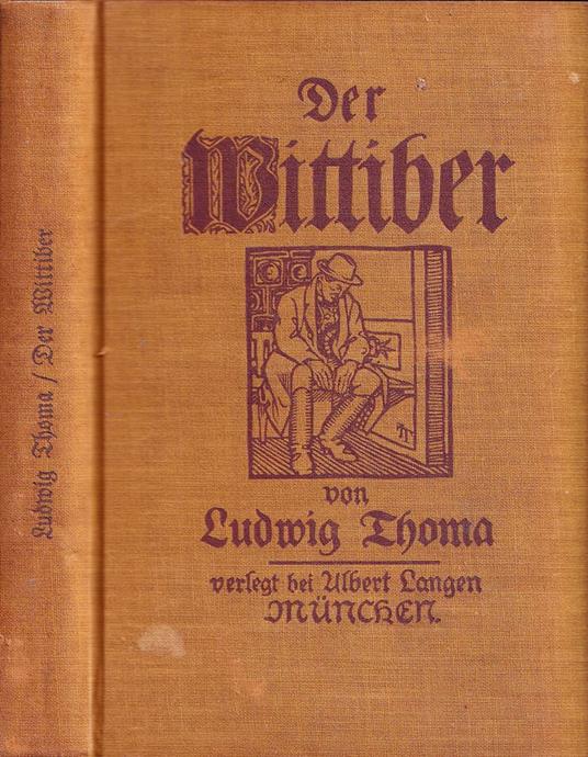 Der Wittiber - Ludwig Thoma - copertina