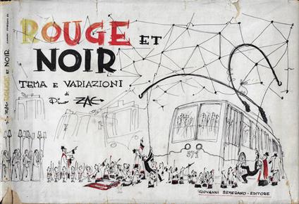 Rouge et noir - Pino Zac - copertina