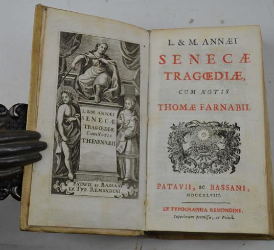 Tragoediae. Cum notis Thomae Farnabii - Lucio Anneo Seneca - copertina