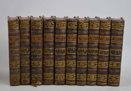 Essais… avec les Notes de M. Coste, suivis de son éloge. Nouvelle édition - Michel de Montaigne - copertina