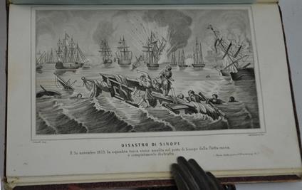 Storia della guerra d'Oriente sino alla presa di Sebastopoli ed alla pace di Parigi tratta dalle opere di Bazancourt, La Bedolliere, Mullois, ecc. e recata in italiano da Luigi Pagnoni - copertina